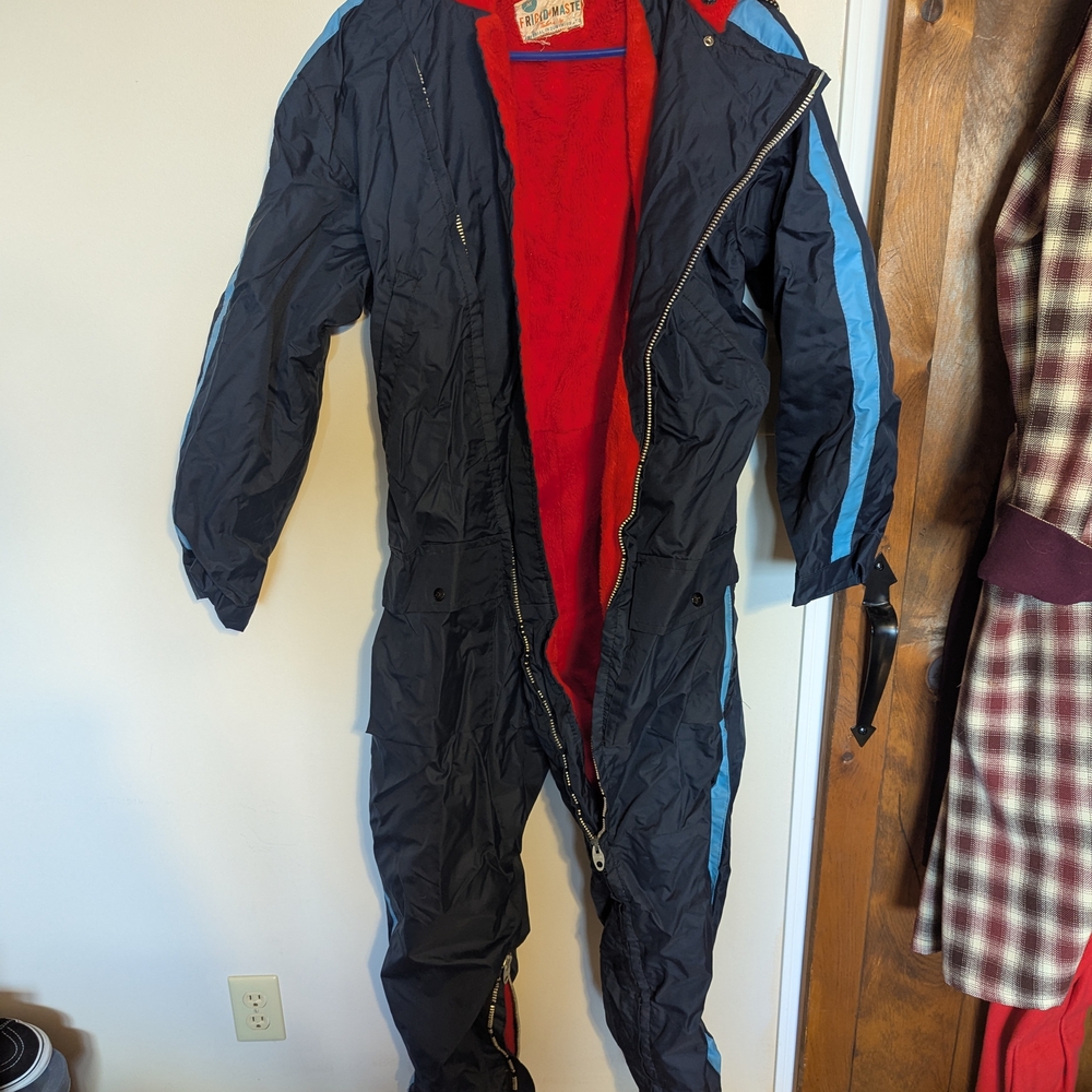 Men's Black and Blue Jacket by Obermeyer